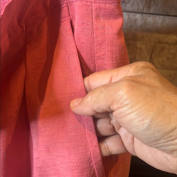Tommy Bahama Coral Pink silk shorts size 8 - Picture 8 of 16